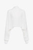 Batwing white jumper
