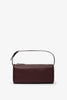 90's burgundy leather bag