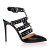 Tchicaboum black spikes sandal
