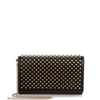 Paloma black spikes clutch
