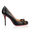 Ballalarina 100 black leather pump