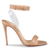 Jonatina 100 beige leather sandals