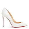 Pigalle Follies 100 patent white pumps