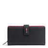 Paloma black leather wallet