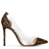 Plexi 105 leopard suede pumps