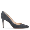 Gianvito 85 grey suede pumps