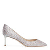 Romy 60 silver mix glitter pumps