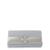 Gothisi silver glitter clutch