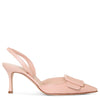 Maysli nude leather pumps