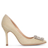 Hangisi 105 champagne glitter pumps