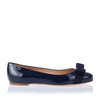Varina patent navy ballerinas