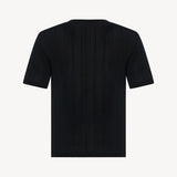 Etina black jersey t-shirt