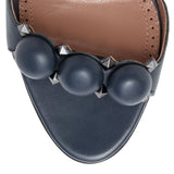 Dark grey 110 leather bomb sandals