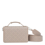 Franca Small light beige studded bag