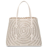 Mina 32 cream tote bag