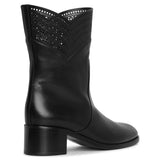 Lili short leather boots