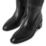Lili short leather boots