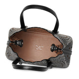 Mina 16 vienne circulaire black tote bag