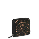 Zip around wallet black
