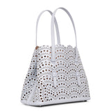 Mina 25 vienne vague grey tote bag