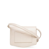 Le Papa Small ivory box calf leather bag