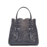 Mina 20 vague dark grey tote bag
