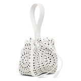 Rose Marie white bracelet bag