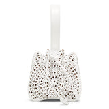 Rose Marie white bracelet bag