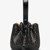 Rose Marie black bracelet bag