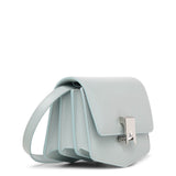 Le Papa small mint leather bag