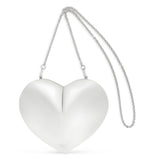Le Coeur brass crossbody bag