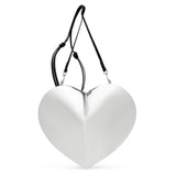 Le Coeur brass crossbody bag