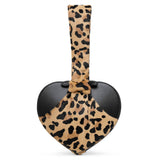 Le Cache Coeur leopard bracelet bag