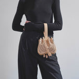 Rose Marie beige bracelet bag