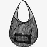 One piece medium black bag