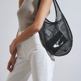 One piece medium black bag