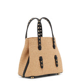 Mina 16 raffia tote bag