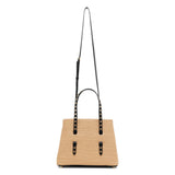Mina 25 raffia tote bag