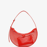 One piece red mesh bag