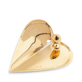 Le Coeur L torn earrings