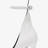 Pumps 90 white patent pumps