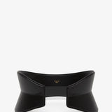 Flex black bustier belt