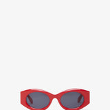 Oval 82 red sunglasses