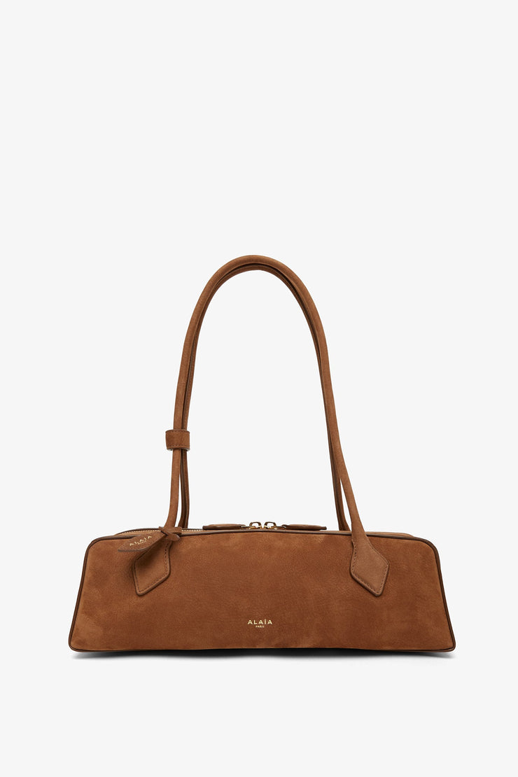 Le Teckel medium brown nubuck bag