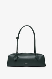 Le Teckel medium dark green bag