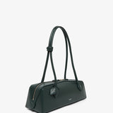 Le Teckel medium dark green bag