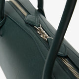 Le Teckel medium dark green bag