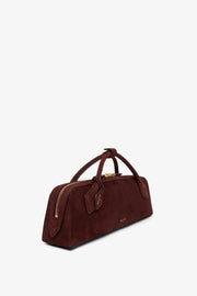 Teckel Clutch dark red bag