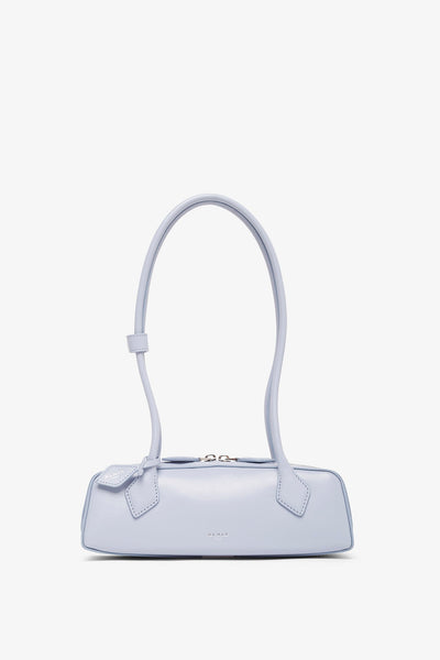 Le Teckel small light blue leather bag