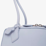 Le Teckel small light blue leather bag